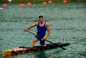 Azerbaijani canoe sprinter in finals at Rio 2016 